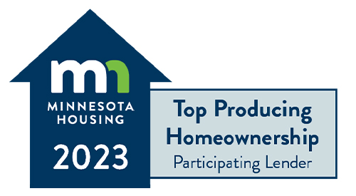 Top Producing Participating Lender. Minnesota Housing.